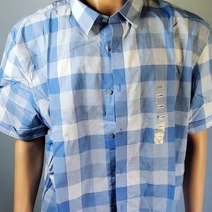 Calvin Klein Blue Regatta Shirt Men's XL